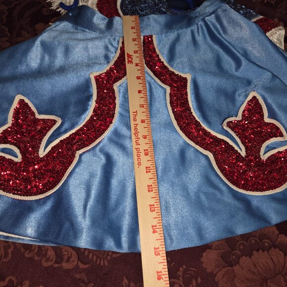 Vintage Dallas Texas Swirlettes Twirlers Western Sequin Costume - Picture 9 of 9